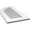 Ekena Millwork Quarter Round Top Left Surface Mount PVC Gable Vent w/ 3-1/2"W x 1"P Standard Frame, 16"W x 34"H GVPQL16X3401SN - alternate 2